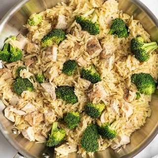 Chicken and Broccoli Orzo