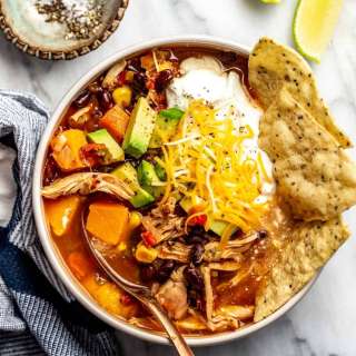 South of the Border Tortilla Soup