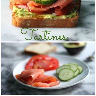 Smoked Salmon & Smashed Avocado Tartines