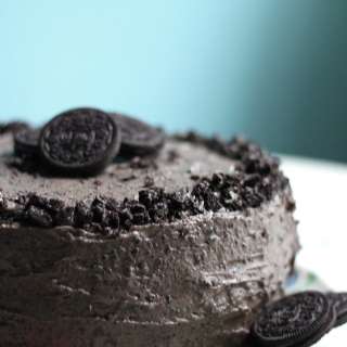 Triple Layer Chocolate Oreo Cake