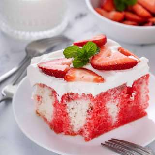 Strawberry Poke Cake