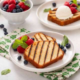 Grilled Pound Cake