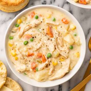 Creamy Chicken Pot Pie Soup