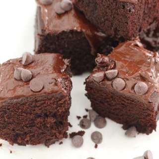 Chocolate cake in 10 minutes