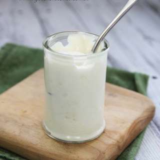 Mayonnaise, dairy free, egg free with Chickpea Water