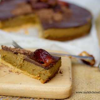 Date Caramel Chocolate Tart | Gluten free| Vegan