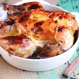 Honey Soy Chicken baked in one pot