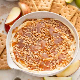 Cream Cheese Caramel Apple Dip