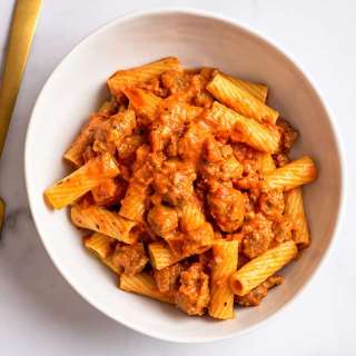 Quick Creamy Sausage Pasta