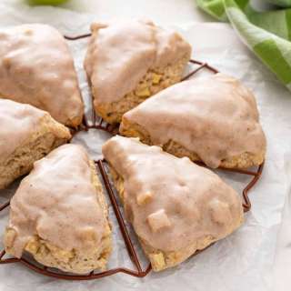 Glazed Apple Scones