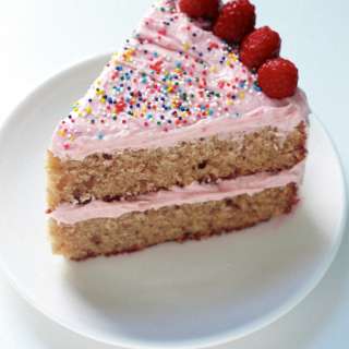 Raspberry Rose Layer Cake