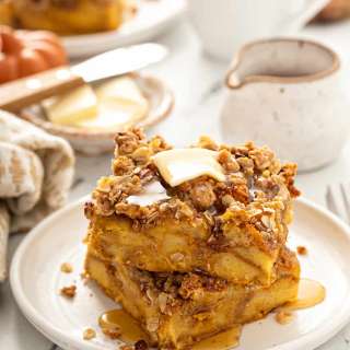 Pumpkin French Toast Casserole