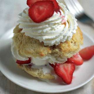 Quick and Easy Strawberry Shortcake for Two
