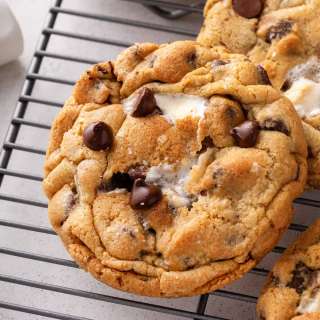 Giant S’mores Cookies