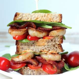 Sunday Suppers: Spicy Chipotle Shrimp BLTs