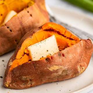 How to Make a Microwave Sweet Potato