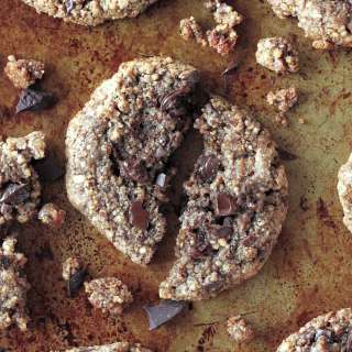 Flourless Almond Butter Chocolate Chunk Cookies