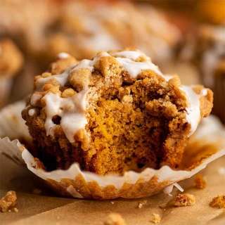 Small-batch Pumpkin Streusel Muffins