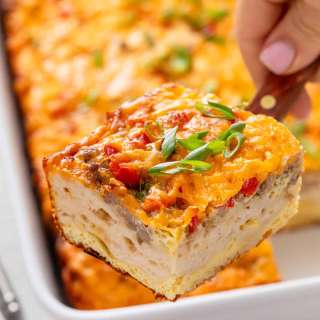 Christmas Breakfast Casserole
