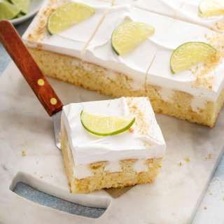 Key Lime Poke Cake