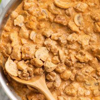 Creamy Chicken Stroganoff