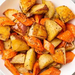 Roasted Carrots and Potatoes