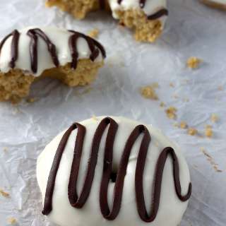 Marble Frosted Donuts