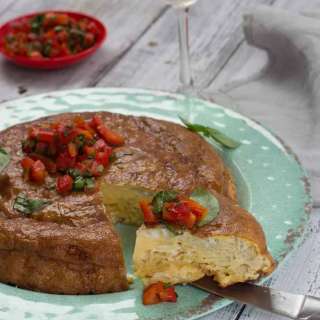 Spanish Potato Chip Omelette