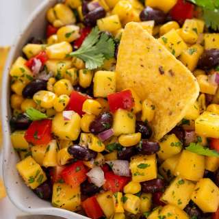 Mango & Black Bean Salsa