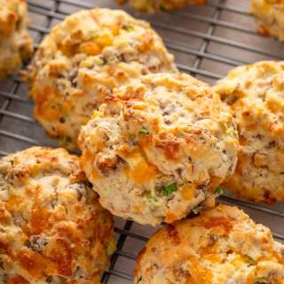Cheesy Sausage Biscuits