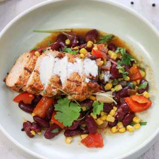 Cuban Pork with Succotash
