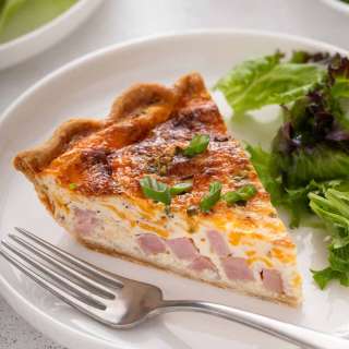 Ham and Cheese Quiche