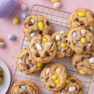 Cadbury Egg Cookies