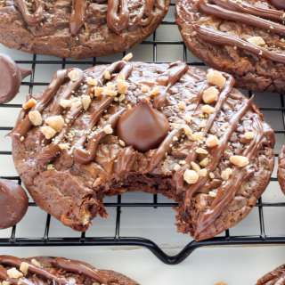 Double Chocolate Kiss Cookies