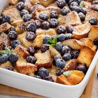 Blueberry French Toast Casserole