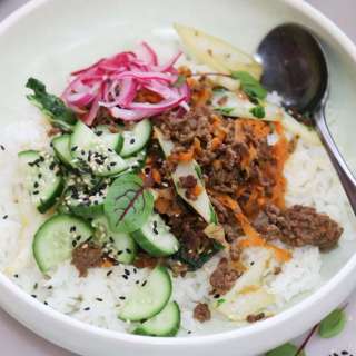 Japanese Beef and Rice Bowl