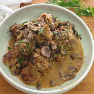 Steak Diane Meatballs