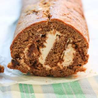Sticky date swiss roll