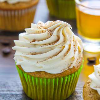 Irish Coffee Cupcakes