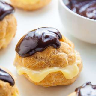 Boston Cream Puffs