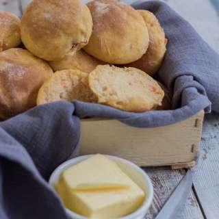 No Knead Sweet Potato Bread