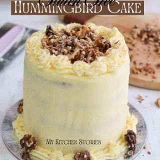 Hummingbird cake. Gluten free version