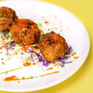 Buffalo Chicken Meatballs