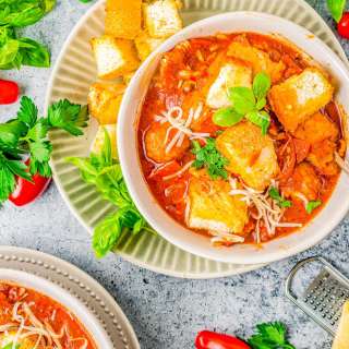 Easy 30-Minute Pizza Soup