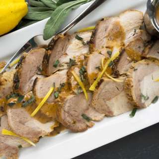 Pork Loin Braised in Milk and Cream