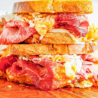 Air Fryer Reuben Sandwiches