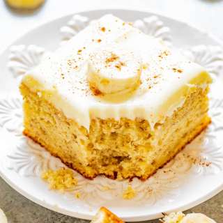 Best Banana Cake with Cream Cheese Frosting