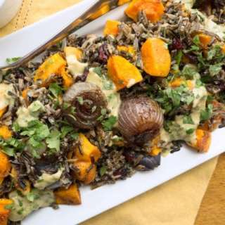 Butternut Squash and Wild Rice Salad