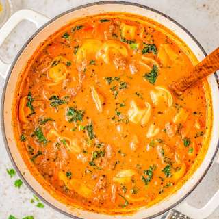 Sausage Tortellini Soup