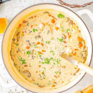 Creamy Turkey Wild Rice Soup